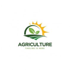 the logo for agriculture is here