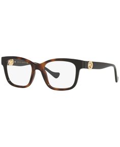 in stock Gucci Eyeglasses Women, Classy Wear, Gucci Eyeglasses, Eclectic Aesthetic, Rectangle Eyeglasses, Gucci Eyewear, Brown Sunglasses, Buy Gucci, Alessandro Michele