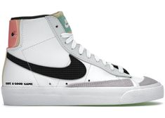 Buy and sell StockX Verified Nike shoes on StockX including the Nike Blazer Mid Have a Good Game (Women's) and thousands of other sneakers with price data and release dates. Nike Blazers, Good Game, Nike Blazer Mid 77, Nike Blazer Mid, Nike Blazers Mid, Blazer Mid, Nike Fashion, Nike Blazer, Dream Shoes