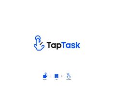 the logo for taptask, an appliance that is designed to help people learn