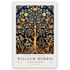 the front cover of william morris's book