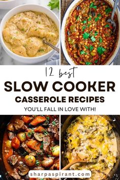 the best slow cooker casserole recipes you'll fall in love with