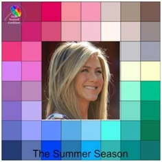 Cool Summer Palette, Light Summer Color Palette, Summer Colour Palette, Summer Coloring, Season Aesthetic