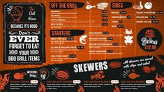 Grill Menu Design Board Chicken Menu Design, Grill Menu Design, Advertising Design Layout, Chicken Restaurant, Chicken Menu, Grilling Menu