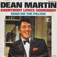 the cover of dean martin's album everybody loves somebody send me the plow