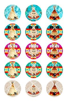 Native American Christmas Art, Teepee Art, Art Native American, Bottle Cap Images, White Horse, First Nations, Art Fair, Bottle Cap, Christmas Art