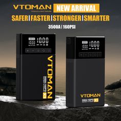 two new arrival safer fastener i - smart batteries are shown in this ad