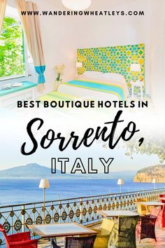 the best boutique hotels in sorrento, italy