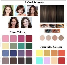 Cold Summer Color Palette, Colour Season, Soft Summer Color Palette, Dark Summer, Soft Summer Colors, Clothes Board