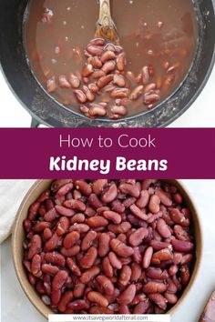 how to cook kidney beans in the slow cooker