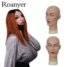 (eBay) Find many great new & used options and get the best deals for Roanyer Realistic Silicone Female Mask Human Skin for Cosplay Crossdresser Party at the best online prices at eBay! Free shipping for many products! Female Mask Realistic, Realistic Mask, Silicone Masks, Female Mask, Mask Halloween, Halloween Fancy Dress, Female Human, Mask Party, Fancy Dress