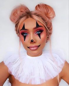 Halloween Makeup Costume Ideas, Makeup Costume Ideas, Halloween Makeup Costume, Girl Halloween Makeup, Pelottava Halloween, Maquillage Halloween Simple