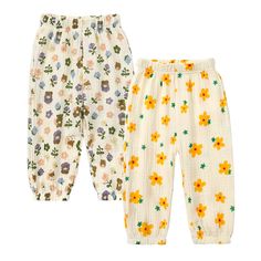 PRICES MAY VARY. Package Includes: 2 x Elastic Waist Trousers. (18 Months to 8 Years Old) High Quality Cotton Linen Fabric, Soft Breathable and Comfortable for Your Child. Kids Floral Graphic Printed Bloomers Pants with Elastic Around the Ankles, Not Easy to Roll Up. Long Trousers Can Prevent Strong Sunlight and Annoying Mosquito Attacks in Summer. Stylish and Comfy Pants for Boys Girls Can Match Different Kinds of Tops Like Shirt, Sweater, Sweatshirt, Hoodie or Jacket Etc. Great for Casual, Eve Bloomers Pants, Elastic Waist Trousers, Cotton Linen Trousers, Pants For Boys, Pants Loose, Photoshoot Themes, Floral Graphic, Long Trousers, Comfy Pants