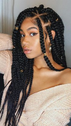 Hair Plait, Plait Styles, Updo Easy, Hairstyles Anime, Hairstyles School, Anime Hairstyles, Office Hairstyles, Big Box Braids, Hairstyle Short