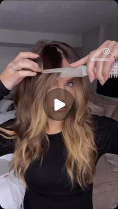 Easy Updos, Hair Tips, Gorgeous Hair, Bun Hairstyles, Hair Hacks, Easy Hairstyles, Makeup Tips, Bangs, Hair Makeup