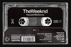 the weeknd house of ballions cassette