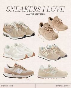 Taupe Tennis Shoes Outfit, Beige Shoes Sneakers, Womens Beige Sneakers, Beige Shoes Outfits Women, New Balance Beige Sneakers, Beige Runners Outfit, How To Style Beige Sneakers, New Balance Tan Shoes, Beige Trainers Outfit Women