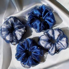 Navy Blue And Gold, Diy Hair Bows, Fancy Jewelry, Diy Bow