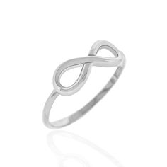 Gold Infinity Ring Silver Sterling Silver 925 by CharmAmerica, $30.00 Gold Infinity Ring, Silver Infinity Ring, Ring Trends, Ringe Gold, Etsy Gold Ring, Infinity Ring, Solid Gold Rings, Rings Simple, Ring Gold