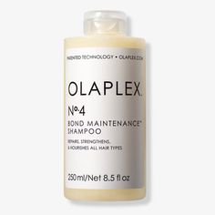 This Is A Brand New, Never Opened Or Used, Olaplex No.4 Bond Maintenance Shampoo. 8.5 Fl Oz. A Reparative Shampoo That Leaves Hair Easy To Manage, Shiny And Healthier With Each Use. Olaplex N4 Bond Maintenance Shampoo Is Sls/Sles-Free, And Proven To Reduce Breakage And Strengthen All Types Of Hair. Benefits Gently Cleanses Hair Nourishes And Hydrates Hair Repairs And Maintains For Healthy-Looking Hair 4&5 System -Improves Manageability And Softness -Increases Shine And Leaves Hair Looking Health Bleached Hair, Olaplex Products, Olaplex Shampoo, All Types Of Hair, Hair Cleanse, Hydrate Hair, Color Shampoo, Hair Easy, Hair Repair