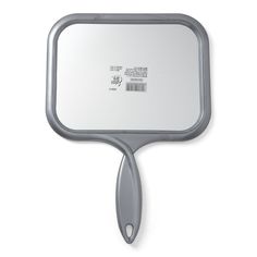 A Salon Care Large Rectangular Hand Held Mirror is a single-sided mirror with normal magnification. Hand Held Mirror, Esthetician Room, Mirror Sign, Glam Room, White Mirror, Sally Beauty, Makeup Mirror With Lights, Makeup Mirrors, Spa Room