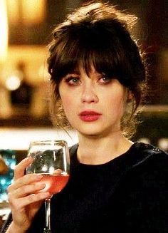 Langer Pony, Jessica Day, Girl Crushes, Brunette Hair, New Girl, Hairstyles With Bangs