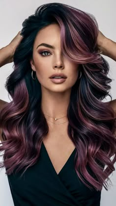 25 Stunning Dark Plum Hair Color Ideas for 2024: From Highlights to Bold Transformations