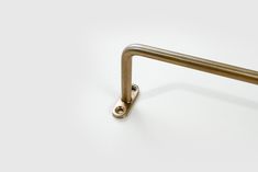 an image of a metal handle on a white background