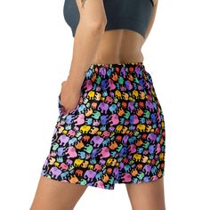 Upgrade your activewear with our All-Over-Print Recycled Unisex Athletic Shorts! 🌍 Made from eco-friendly 91% recycled polyester and 9% spandex, these versatile shorts feature a smooth, water-repellent fabric perfect for fitness, yoga, weightlifting, running, cycling, and even swimming! ️🏋️♀️ The breathable, fast-drying material offers UPF50+ protection, keeping you comfortable in any activity. Mesh pockets provide a convenient space to carry essentials.  ✨ **Key Features - 🌿 **Eco-friendly 9 Fitness Shorts, Elephant Lover, Casual Summer Shorts, Shorts Casual, Fitness Yoga, Water Repellent Fabric, White Flats, Workout Fitness, Lovers Gift