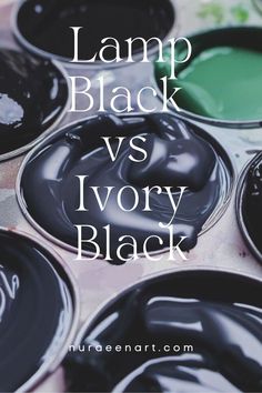 difference between two black colors, lamp black and ivory black Monochromatic Art, Black Oil, Black Color, Dark Art, Light Colors, Visual Art