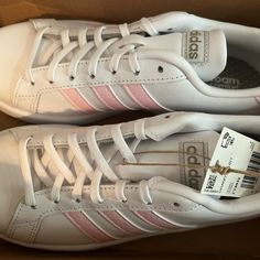 New Adidas Women’s Grand Court. Size 5.5. Pink/White. Tag Still Attached! Adidas Grand Court, Shoes Adidas, Adidas Shoes, Adidas Women, Pink White, Athletic Shoes, Adidas, Women Shoes, Plus Fashion