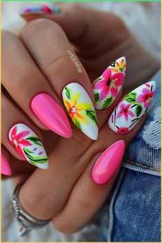 Chic Spring Nails, Jelly Nail Ideas, Mummy Nails, Peach Nail Art, Christmas Present Nails, Spring Nail Design, Spring Nail Ideas, Flamingo Nails, Jelly Nail