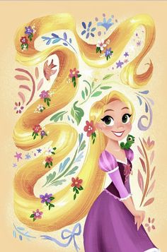 the princess aurora is smiling and holding flowers