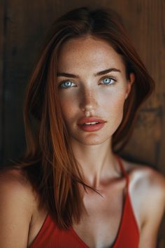 Pinch of Glam | 30 Insanely Gorgeous Brownish Ginger Hair Shades That Are Trending Ginger Hair Shades, Brown Ginger Hair Color, Brownish Ginger Hair, Brown Ginger Hair, Ginger Hair Ideas, Redhead Hair Color, Dark Ginger Hair, Red Hair With Highlights, Too Loud