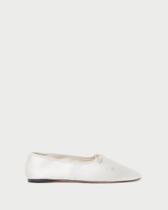 Color: Cream Soft Ballet Flats, White Ballet Flats, Satin Ballet Flats, Italian Cream, Sport Sandals, Summer Ready, Ballet Flat, Three Kids, Jewel Tones