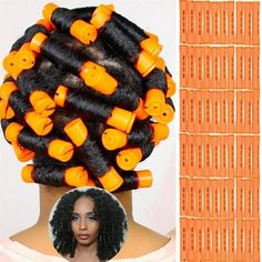 40 Pieces hair perm rods for natural hair cold wave rods plastic perming rods hair curling rollers 0.87 Inch/ 2.2 cm with Steel Rat Tail Comb Hair Curler for Women Long Short Hair DIY Hairdressing Styling Tools, orange Product name: Hair perm rods, Cold wave rods, Hair rollers, Perm rods for natural hair,Hair roda for curls Perm rods material: High quality plastic Perm rollers size: approx. 8.3 x 2.2 cm/ 3.27 x 0.87 inches in length and diameter Color: Orange Package include:60 x Hair perm rods Features: Easy to change hairstyle; Light weight and soft; No hurt the hair; Healthy and convenient; Easy to put in and take out. Less heat and Harmless: The hair perm rods can be used without heating, so it do no harm to your hair. 8 vents of the roller and non-slip matte surface allow you to satur Curling Rollers, Change Hairstyle, Roller Sets, Black Hair Updo Hairstyles, Hair Perm, Hair Roller, Tail Comb, Rat Tail, Hair Diy