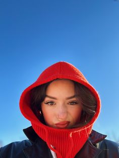 Fashion Balaclava, Red Balaclava, Goal 2024, Cozy Clothes, Edges Hair, Cozy Winter Outfits, Winter Photos, Spring Photos, Old Money Style