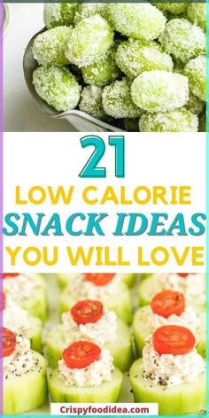 low calorie snack ideas that are easy to make and great for the whole family