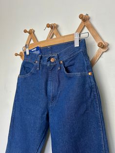 RARE FIND-never been worn, original tags attached vintage Wrangler jeans. Slim fit with slight taper. Like new because they are! Measurements laying flat:  Waist-12" Rise-11" Inseam-30" Hips-18" Wrangler Vintage, Vintage Wrangler Jeans, Vintage Wrangler, Womens Jeans, Wrangler Jeans, Kirby, Jeans Slim, Vintage Ladies, Women Jeans