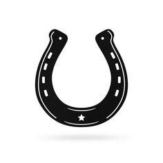 Good Luck Horseshoe 10"x9.5" / Black - RealSteel Center Metal House Signs, Luck Symbols, Good Luck Horseshoe, Good Luck Symbols, Metal Signs Decor, Metal House, Wall Art Metal, Custom Metal Signs, Custom Decor