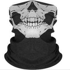 Skull Mask Halloween Gator Made From 100% Super Soft Microfiber Polyester That Is Breathable, Very Stretchy And Fits Most Head Sizes To Keep You Comfy No Matter What You Are Doing. The Seamless Face Mask Sizewidth 9.84inchlength 19.68inch,The Material Have Good Elasticity. Skeleton Mask, Multi Masking, Skull Face Mask, Scary Mask, Martial Arts Techniques, Half Mask, Half Face Mask, Bandana Headband, Skull Mask