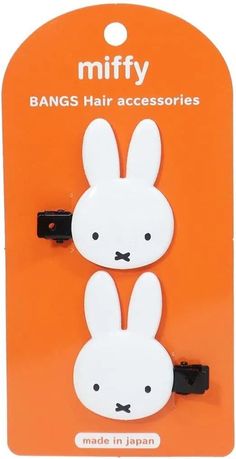 SHOBIDO miffy Bangs Clip Hair accessories 2 piece made in Japan | eBay How To Cut Bangs, Horse Silhouette, Birthday Board, 25th Birthday, Kawaii Shop, Clip Hair, Plush Dolls, Hairstyles With Bangs, Things To Buy