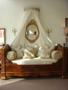 an image of a bed that is on the webpage for design decorating french e