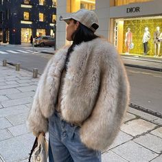 FREE SHIPPING ON ALL ORDERS OVER $50 | 100% SATISFACTION GUARANTEED Click "ADD TO CART" To Get Yours Now | Up To 60% OFF✨ Wrap yourself in luxurious warmth and style with our Iconic Street Faux Fur Coat. Designed for the fashion-forward woman, this winter fluffy short fur jacket is the epitome of chic sophistication. Perfect for those cold winter days and nights, this faux fur coat offers the perfect combination of comfort, elegance, and modern style, making it a must-have for any winter wardrob Cropped Faux Fur Coat, Womens Faux Fur Coat, Fox Fur Jacket, Chic Coat, High Street Fashion, Fur Coats Women, England Fashion, Coat Women, Fur Fashion