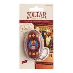 Bring a little metaphysical mischief with you wherever you go with this talking keychain featuring the iconic animatronic fortune teller Zoltar. A fun gift, it features six buttons that each trigger a different answer from Zoltar to your most pressing questions. Cute Birthday Gift, Christmas Shop, Fortune Teller, Geek Out, Party Activities, World Market, Gifts For Men, Things To Buy, The Christmas