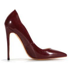 Shop Burgundy Court Pumps 5 inch Stiletto High Heel for Office Ladies with Pointed Toe color Burgundy for Dancing Club, Going out, Party, Work with worldwide Free shipping & Free return. Fitted Burgundy Heels For Party, Burgundy Heels For Party, Burgundy Pointed Toe Heels For Party, Heels For Office, Burgundy Fitted Heels With 4-inch Heel, Ivory Heels Wedding, Luxury Burgundy Heels With 4-inch Heel, Red Satin Heels, Blue Satin Heels