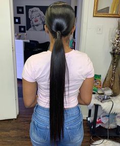 Ponytail Haircut, Twisted Hair, Hair Laid, Sleek Ponytail