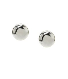 From Lauren Ralph Lauren&#x2C; these silver stud earrings feature:  nickel-free silvertone plated metal surgical steel post closure approx. 0.32" diameter Imported. Vintage Diamond Jewelry, Geek Jewelry, White Studs, Steel Post, Jewelry Rings Diamond, Uncut Diamond, Accessories Jewelry Earrings, Silver Stud Earrings, Dillard's