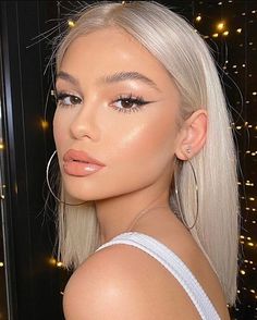 Blonde Hair Inspiration, Makeup Eye Looks, Long Blonde, Makeup Pictures, Natural Makeup Looks