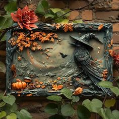 Witchy Raven Wall Art Gothic Raven Metal Sign for Halloween-MoonChildWorld Raven Decor, Raven Artwork, Crow Decor, Gothic Raven, Halloween Raven, Gothic Wall Art, Black Raven, Halloween Wall Art, Bird Wall Art